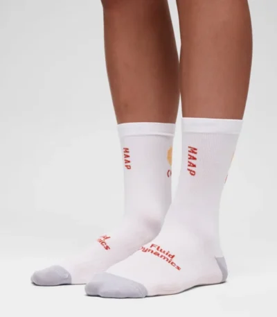 Calcetines MAAP Strata Team Sock White Sorbet - ZZBIKE