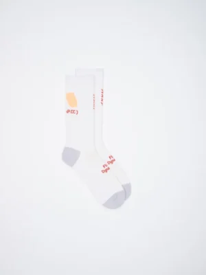 Calcetines MAAP Strata Team Sock White Sorbet - ZZBIKE