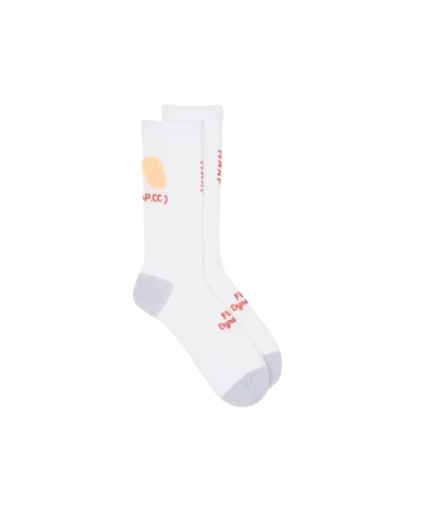 Calcetines MAAP Strata Team Sock White Sorbet - ZZBIKE