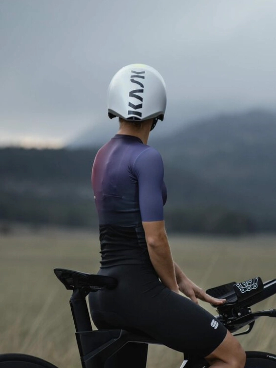 Casco KASK Mistral Blanco Plateado - ZZBIKE