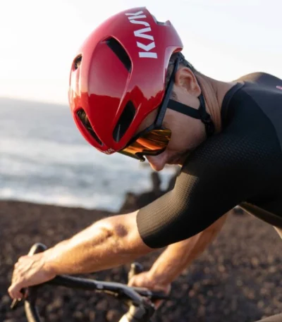 Casco KASK Utopia Y Rojo - ZZBIKE