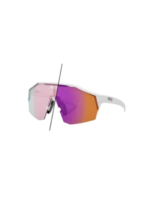 Lentes KOO Alibi Blanco Mate / Fotocromático Fucsia - ZZBIKE
