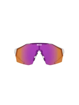 Lentes KOO Alibi Blanco Mate / Fotocromático Fucsia - ZZBIKE