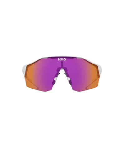 Lentes KOO Alibi Blanco Mate / Fotocromático Fucsia - ZZBIKE