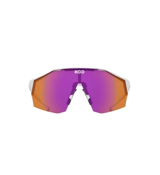 Lentes KOO Alibi Blanco Mate / Fotocromático Fucsia - ZZBIKE