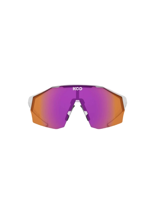 Lentes KOO Alibi Blanco Mate / Fotocromático Fucsia - ZZBIKE