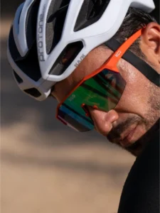 ZZBIKE - Tienda de Ciclismo Premium Perú Lentes KOO Alibi Anaranjado Mate / Luna Verde - ZZBIKE