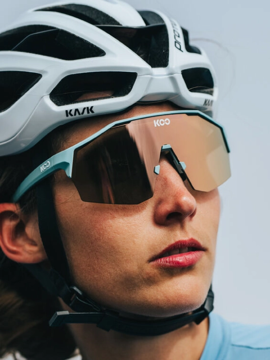 Lentes KOO Alibi Azul Puerto Mate / Luna Cobre - ZZBIKE