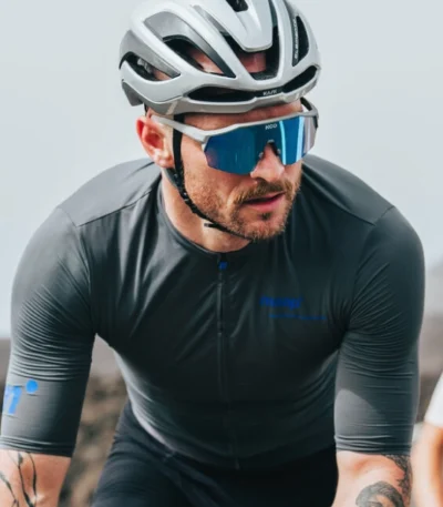 Lentes KOO Alibi Gris Mate / Luna Turquesa - ZZBIKE