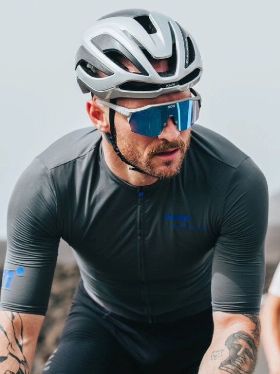 Lentes KOO Alibi Gris Mate / Luna Turquesa - ZZBIKE