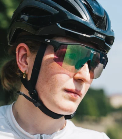 Lentes KOO Alibi Negro Mate / Fotocromático Verde - ZZBIKE