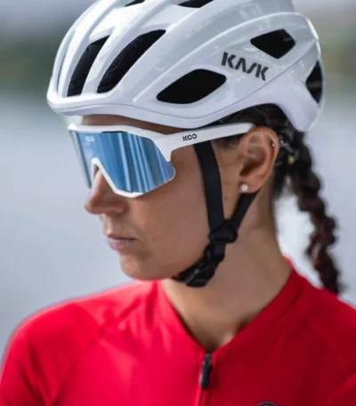 Lentes KOO Demos Blanco / Luna Turquesa - ZZBIKE
