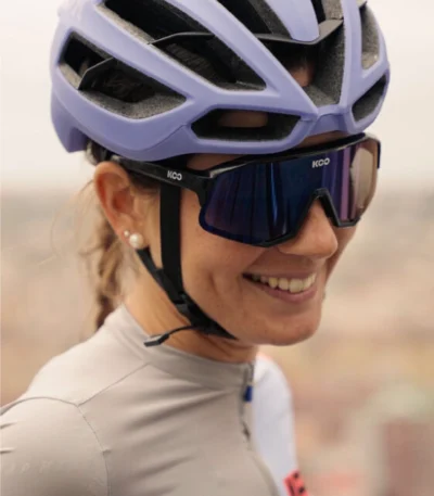 Lentes KOO Demos Negro Azul / Luna Cielo Azul - ZZBIKE