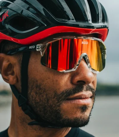 Lentes KOO Demos Trasparente / Luna Roja - ZZBIKE