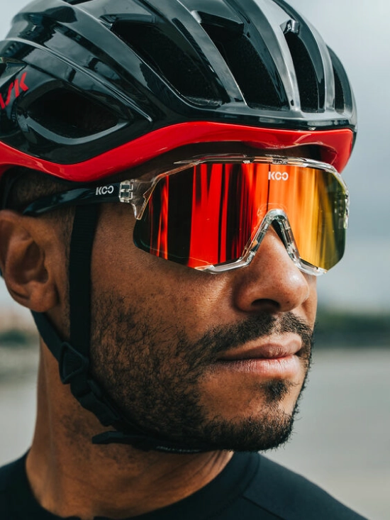 Lentes KOO Demos Trasparente / Luna Roja - ZZBIKE