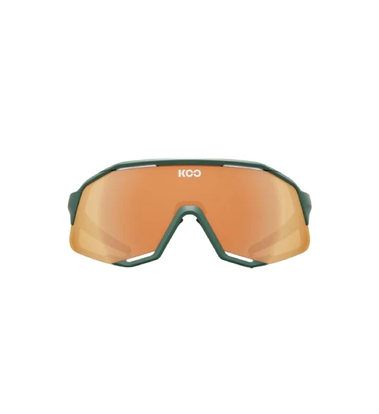 Lentes KOO Demos Verde Mate / Luna Anaranjada - ZZBIKE