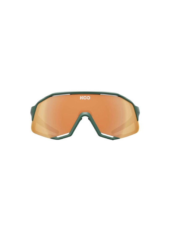 Lentes KOO Demos Verde Mate / Luna Anaranjada - ZZBIKE