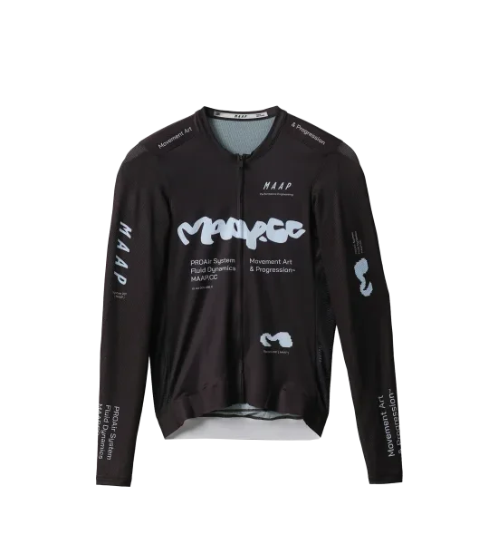 Jersey MAAP Strata Pro Air LS 3.0 Hombre Dark Choc - ZZBIKE