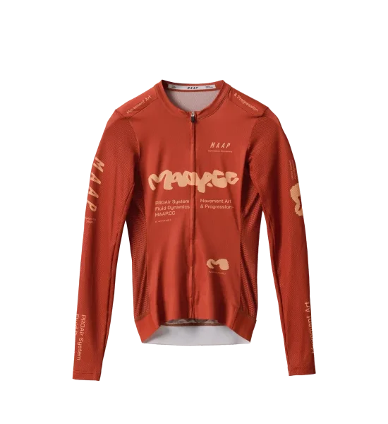 Jersey MAAP Strata Pro Air LS 3.0 Mujer Picante - ZZBIKE