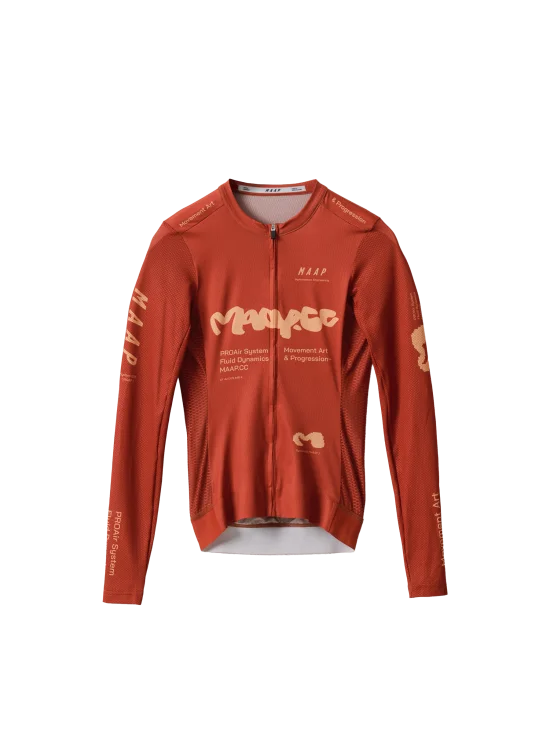 Jersey MAAP Strata Pro Air LS 3.0 Mujer Picante - ZZBIKE