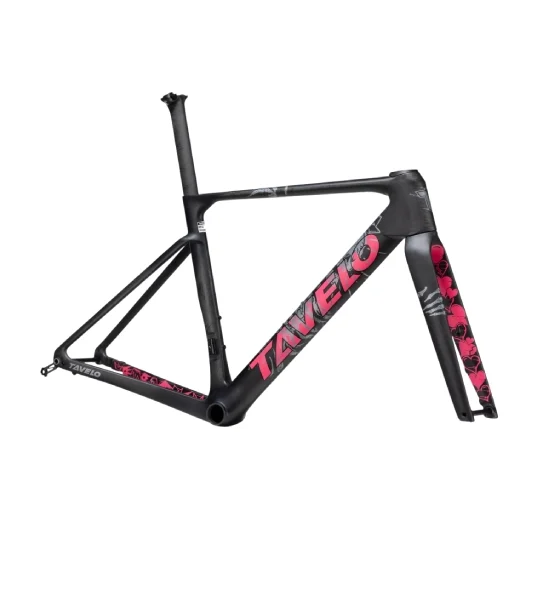 Frameset TAVELO Arow Race SL Neo Black - ZZBIKE