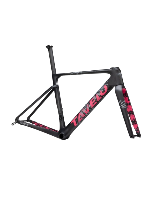 Frameset TAVELO Arow Race SL Neo Black - ZZBIKE